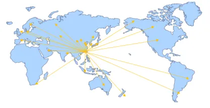 Unilumin Sale Country