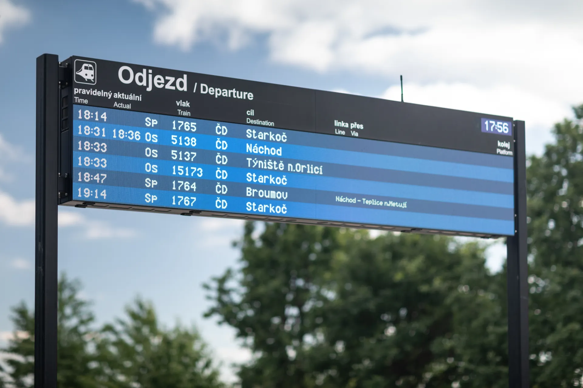 Czech Railway Station