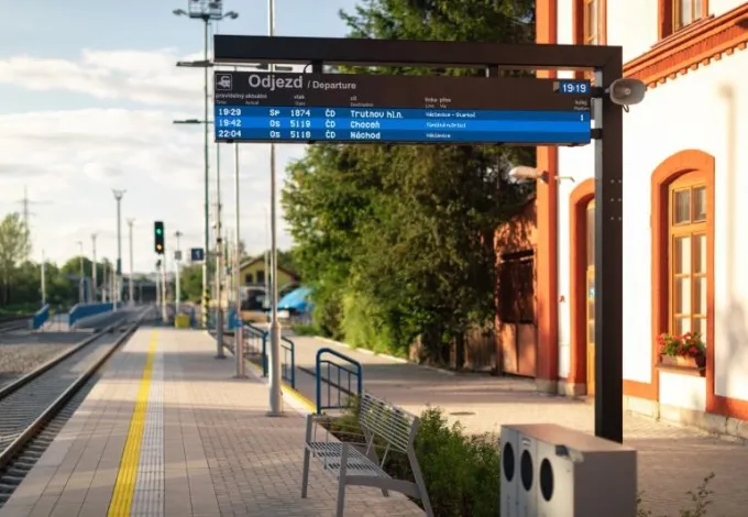 Czech Railway Station