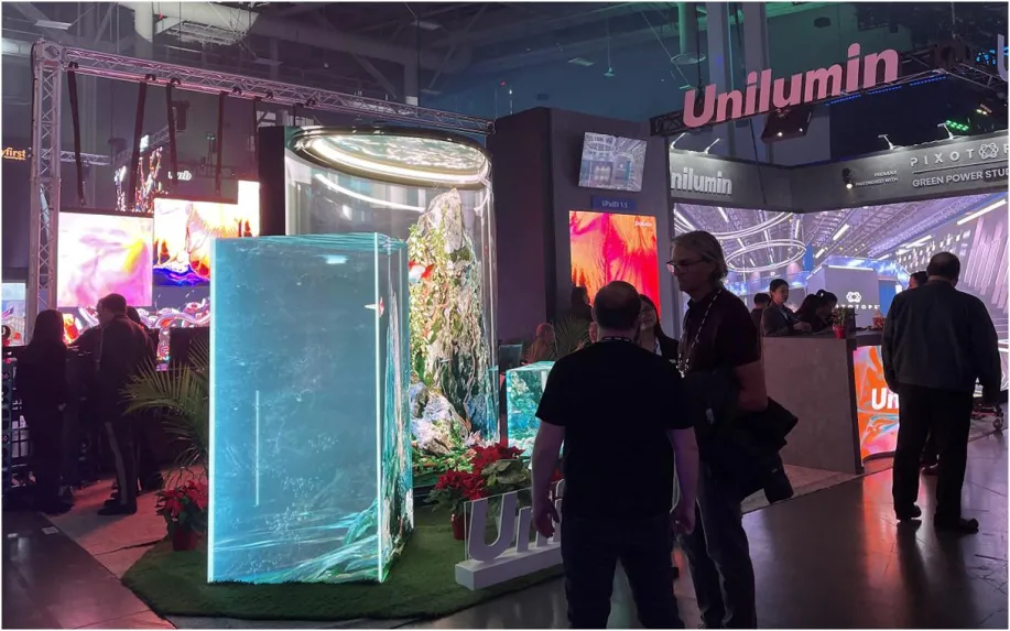 Unilumin Rental Solution Spices up LDI 2023