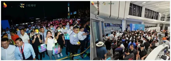 The 707 sqm transparent screen of Unilumin lights up the “Water Cube” in Tianjin and revitalize the city!