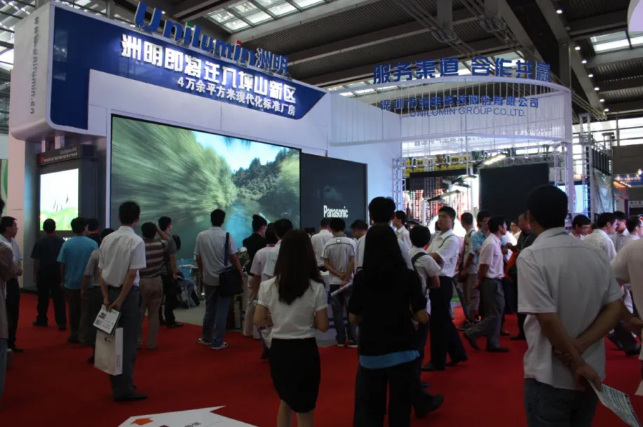 Unilumin New Products became popular in 2010 CIEO