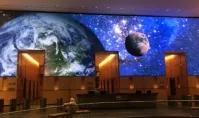 Digital Art at Comcast Lobby Installed