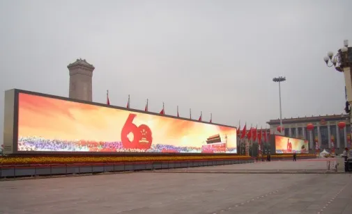 Unilumin’s Screen Stands in Tiananmen Square Again As a symbolic Architecture