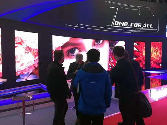 Unilumin total solutions shined at ISE 2016