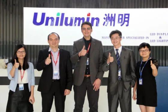 Strategic partnership between eyevis and Unilumin