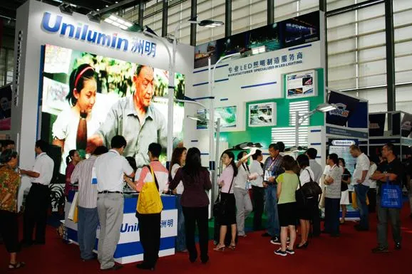 Unilumin participated in the 6th China international exhibition on Solid State Lighting