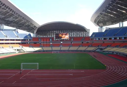 Unilumin Full Color LED Display shines in the Guangxi Sports Center