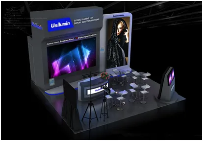 Broadcast Asia 2016 – Unilumin UHD Displays Broadcast Simulation