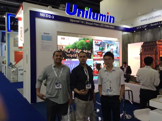 Unilumin state-of-the- art LED displays shine at GITEX 2015