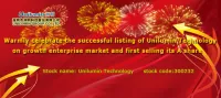 A big step ahead! Unilumin is public listed at Shenzhen stock exchange