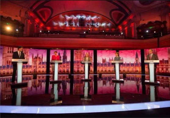 UTV2.5 Backgrounding the UK General Election