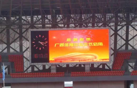 Unilumin Full Color LED Display shines in the Guangxi Sports Center
