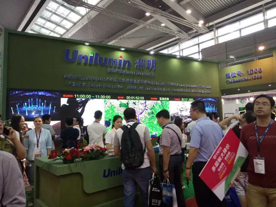 Unilumin 6K UHD LED video wall system shined at CPSE2015