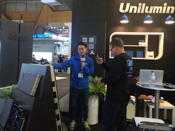 It was a full-house for Unilumin at Integrate 2016, Sydney