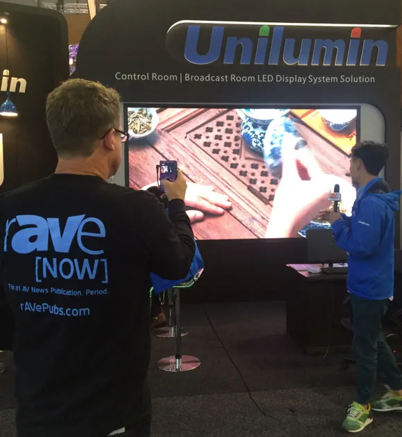 It was a full-house for Unilumin at Integrate 2016, Sydney