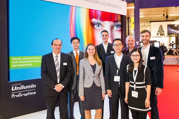 eyevis, strategic partner of Unilumin, launches ePanel at ISE 2016