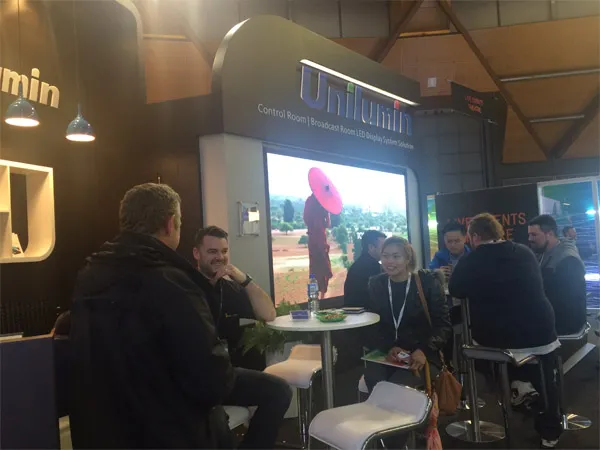 It was a full-house for Unilumin at Integrate 2016, Sydney