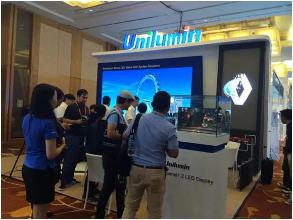 Broadcast Asia 2016 – Unilumin UHD Displays Broadcast Simulation