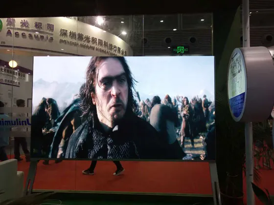 Unilumin 6K UHD LED video wall system shined at CPSE2015