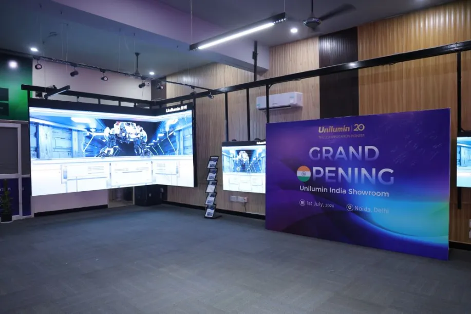 Unilumin Opens New Showroom in India