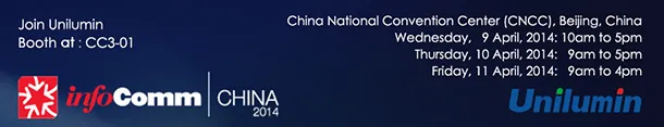 Join Unilumin at Infocomm China Expo