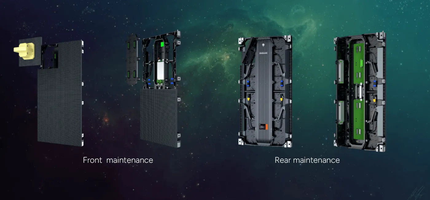 Hassle-free Front & Rear Maintenance