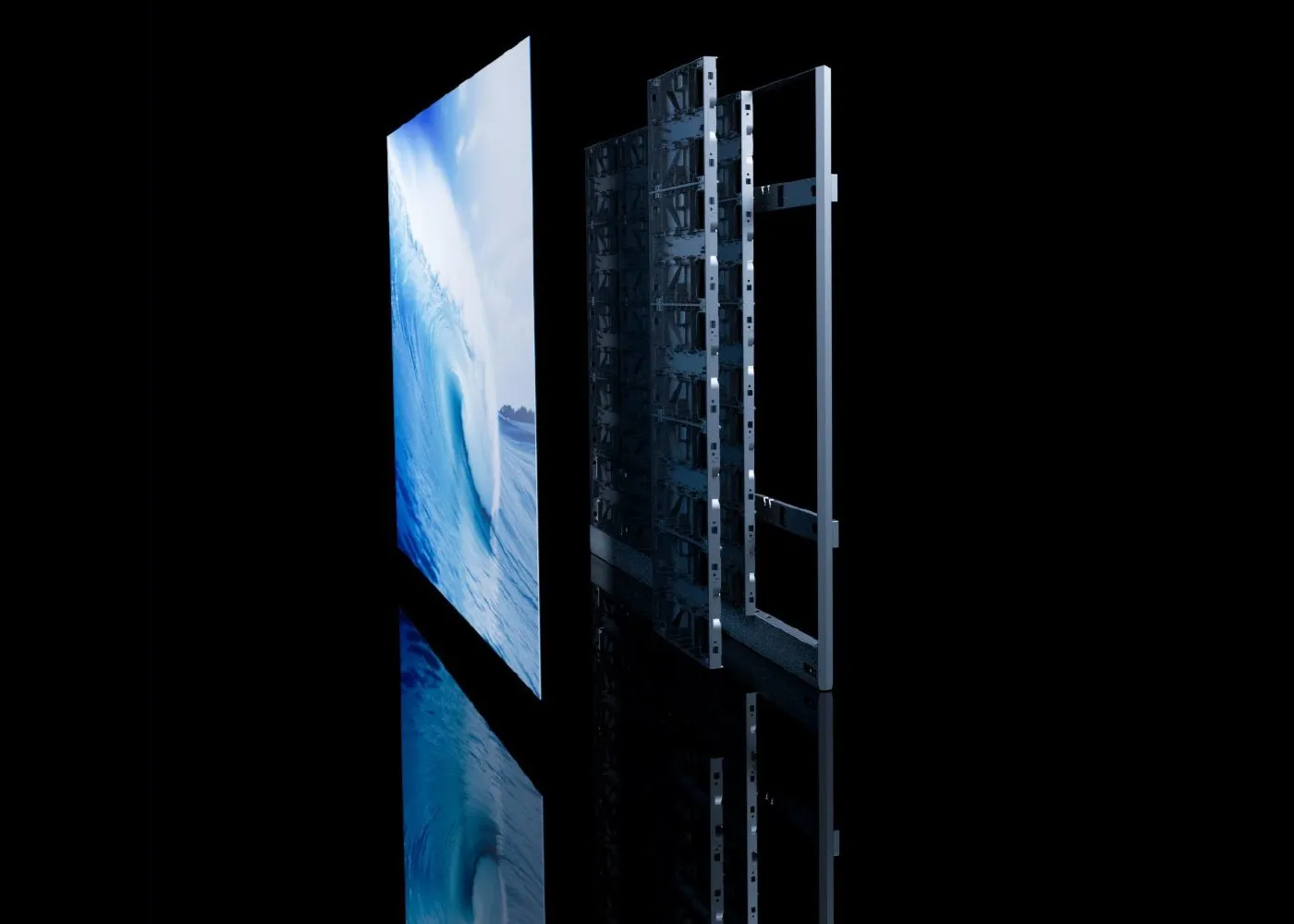 Lightweight and thin box, fast installation