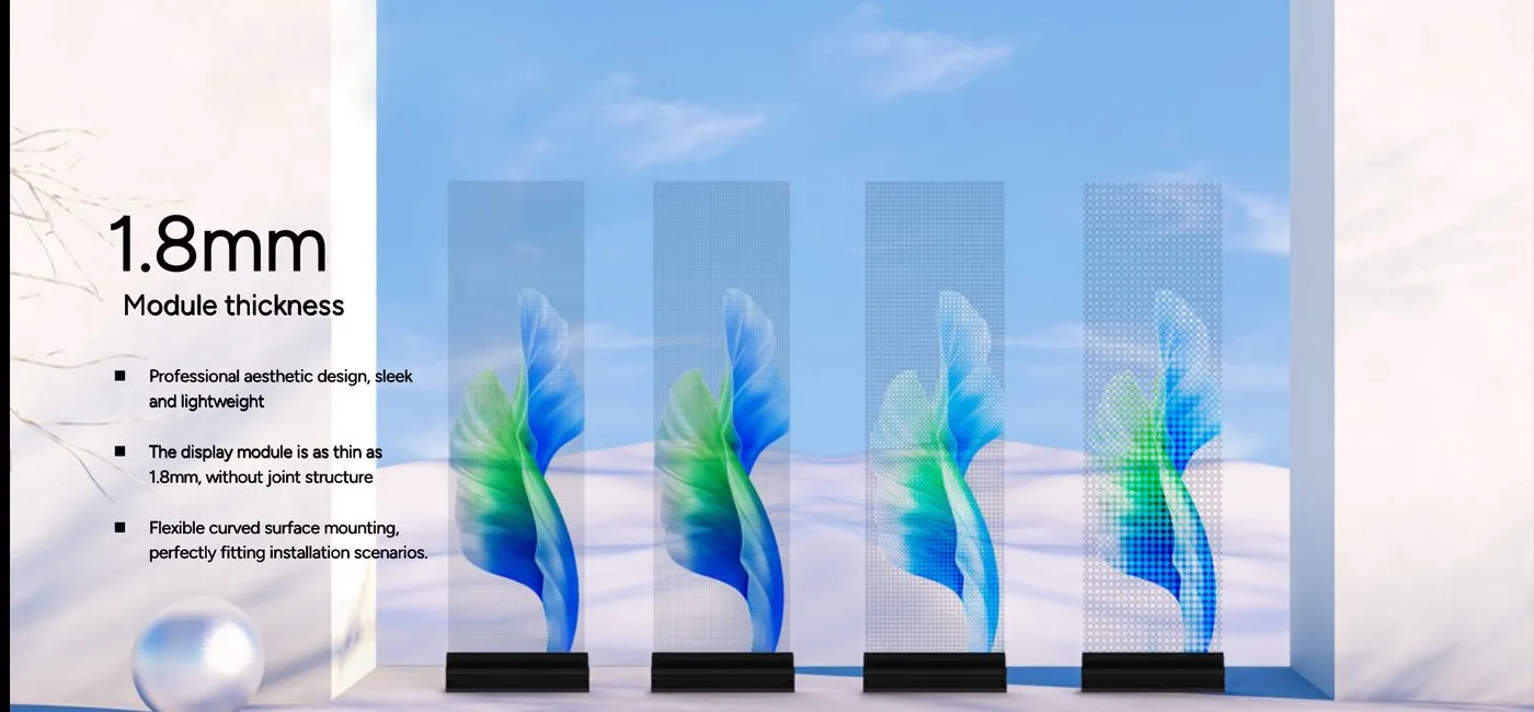 Ultra Thin Module, Only 6kg/m2 Weight