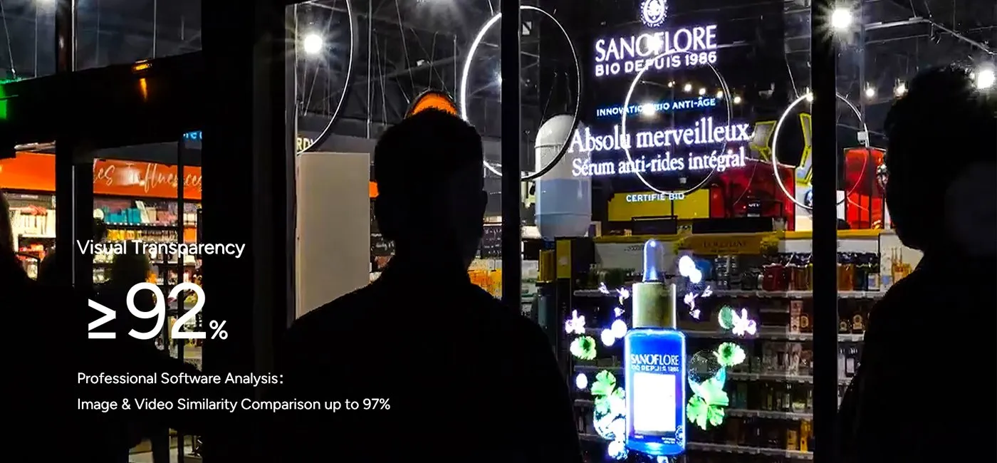 High Visual Transparency, Enjoy Invisible Experience