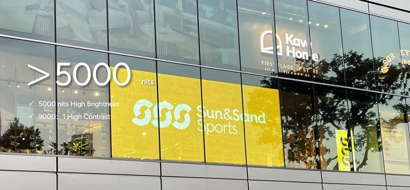 High Brightness, Attractive Delicate Colors