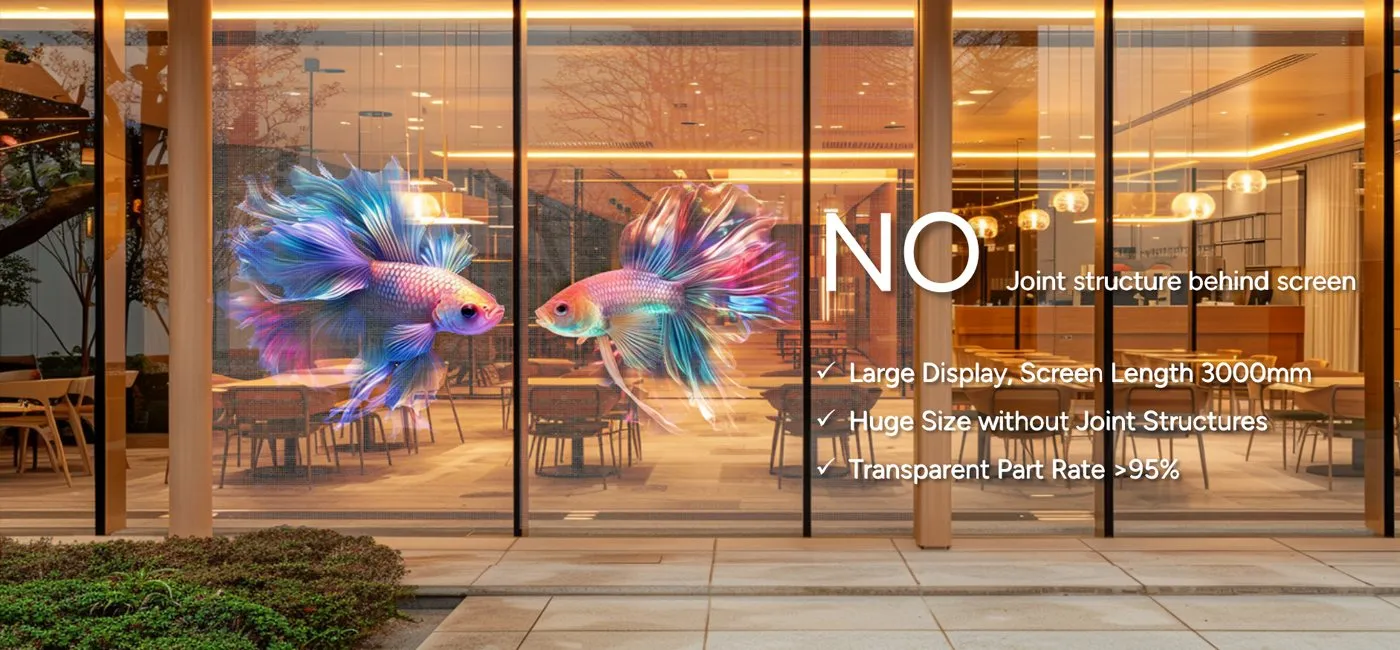 No Joint Structure Huge Screen